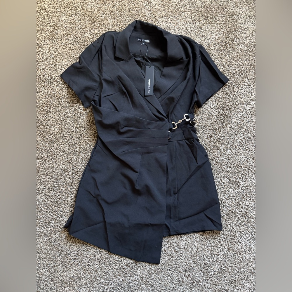 Fashion Nova Black Mini Dress